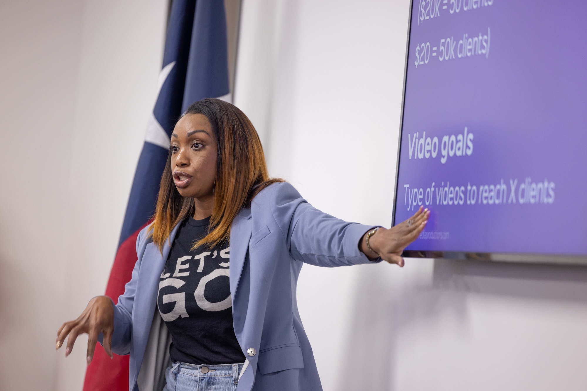 Photo from the Harris County Business Summit for the Office of Commissioner Rodney Ellis
